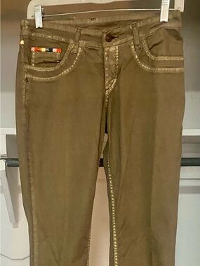 Oilily Vintage Summer of Love Women's Flare Jeans, XS